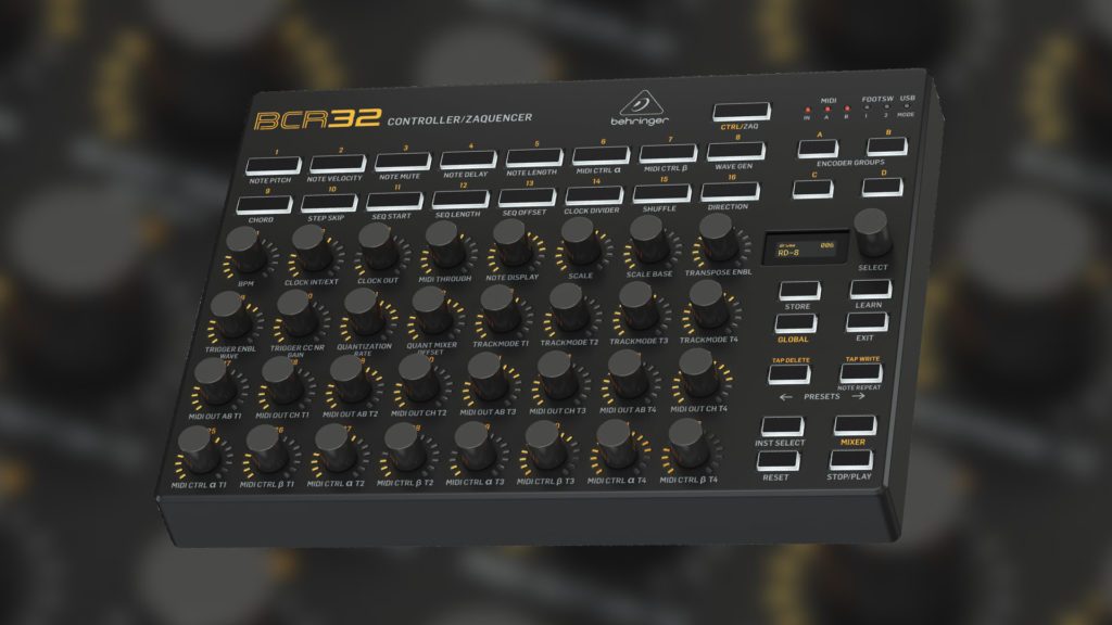 Behringer BCR32, Comeback Of The BCR2000, Sequencer! | Producer Tools