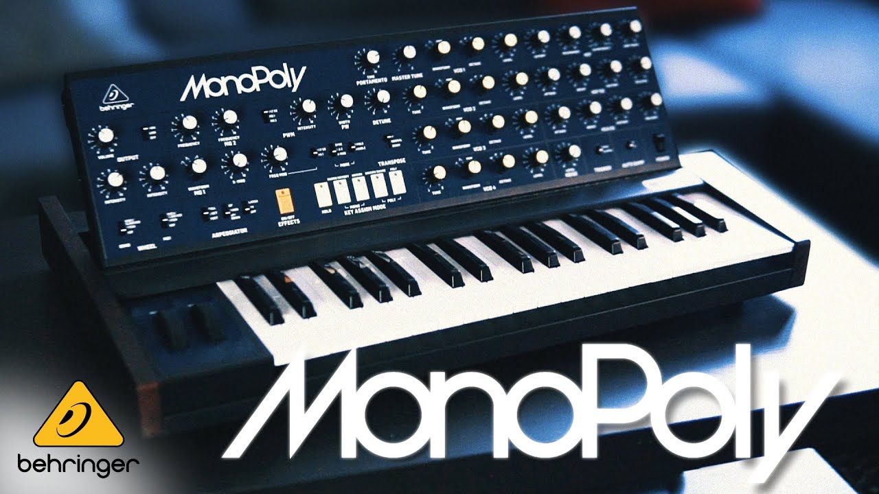 Behringer MonoPoly Synthesizer Is Available For Pre-Order | Producer Tools